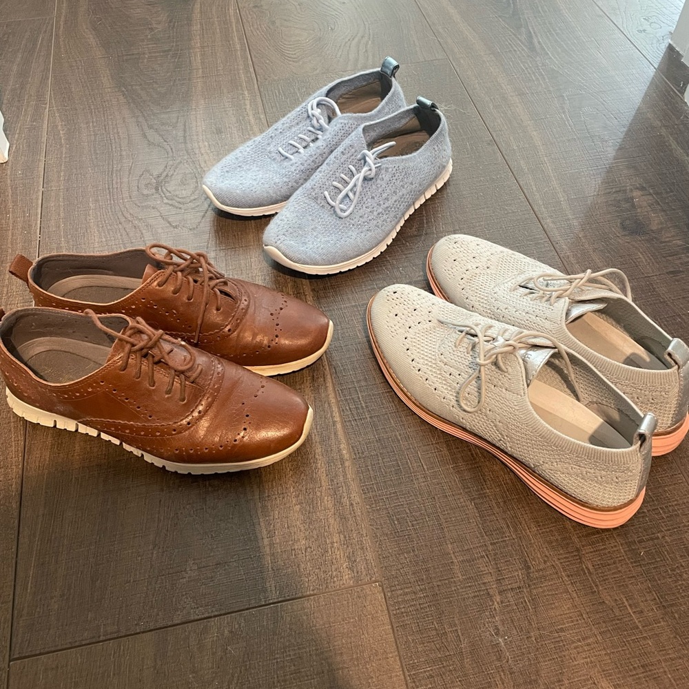 3 pairs of Cole Haan sneakers Bundle - like new